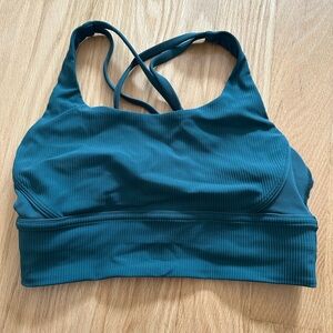 lululemon Deep Teal Sports Bra